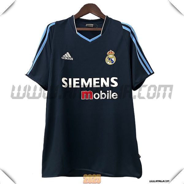 Seconda Maglia Calcio Real Madrid Retro 2003/2004