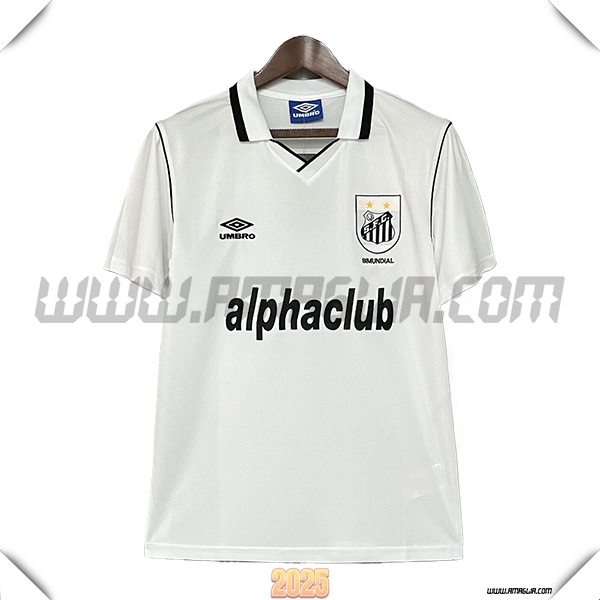 Prima Maglia Calcio Santos FC Retro 2001