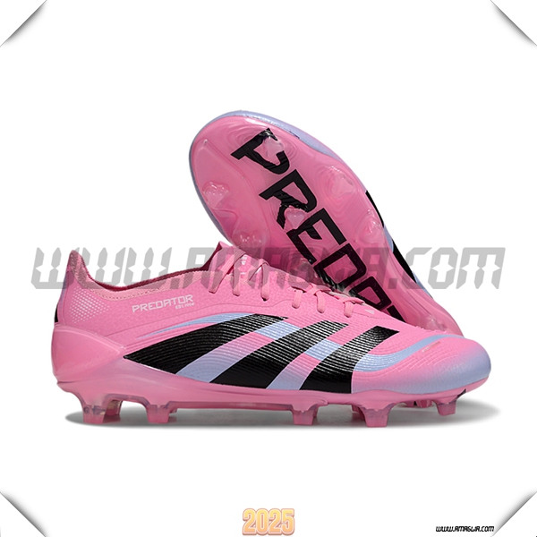 Adidas Scarpe Da Calcio 25 Predator Elite FG Rosa/Nero/Blu