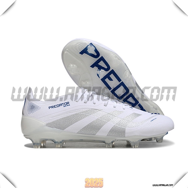 Adidas Scarpe Da Calcio 25 Predator Elite FG Bianco/Grigio