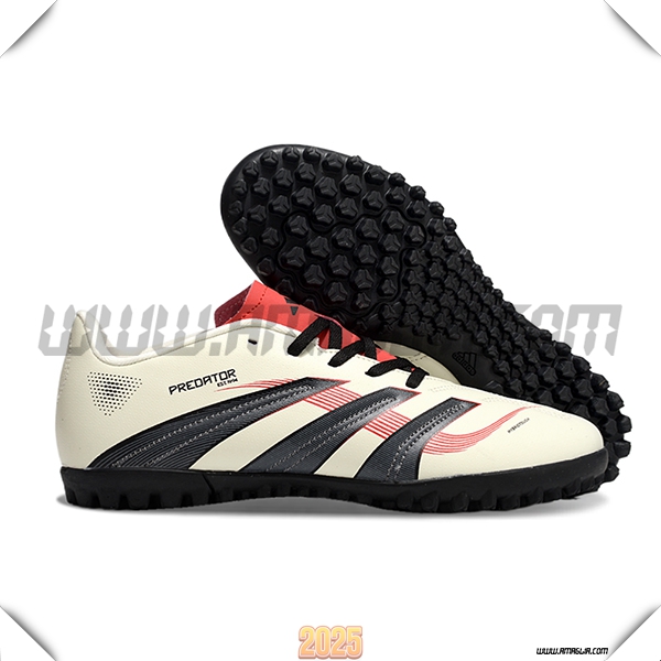 Adidas Scarpe Da Calcio Predator Club TF Beige/Nero/Rosso