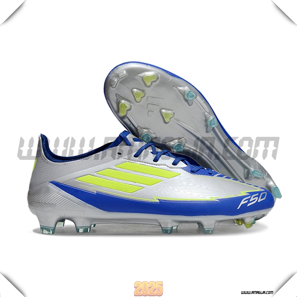 Adidas Scarpe Da Calcio F50 ELITE FG Grigio/Blu/Verde