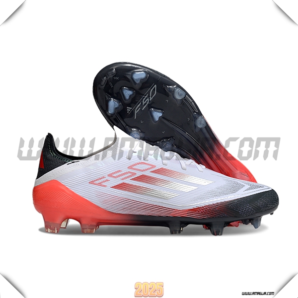 Adidas Scarpe Da Calcio F50 Elite FG Bianco/Arancia/Nero