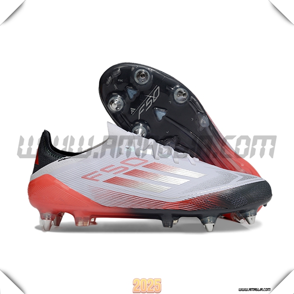 Adidas Scarpe Da Calcio F50 Elite SG Bianco/Arancia/Nero