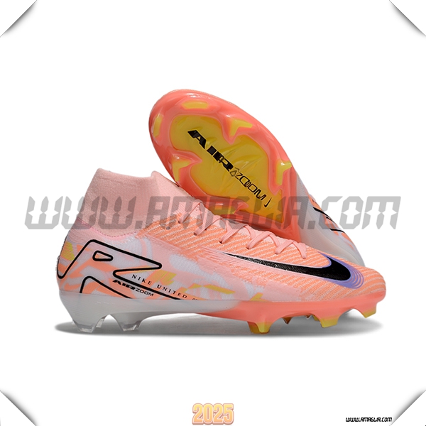 Nike Scarpe Da Calcio Air Zoom Mercurial Superfly IIX Elite FG Arancia/Nero/viola