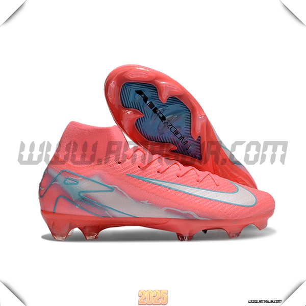 Nike Scarpe Da Calcio Air Zoom Mercurial Superfly IIX Elite FG Rosa/Bianco/Blu