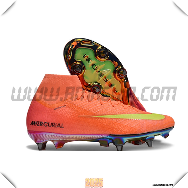 Nike Scarpe Da Calcio Air Zoom Mercurial Superfly IIX Elite SG Arancia/Giallo