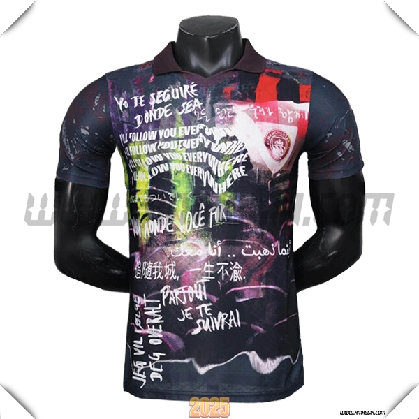 Maglia Calcio Manchester City Edizione speciale 2025 2026 Nero