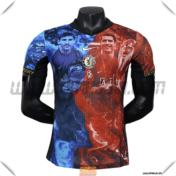 Maglia Calcio Manchester United Edizione speciale 2025 2026 Rosso/Blu