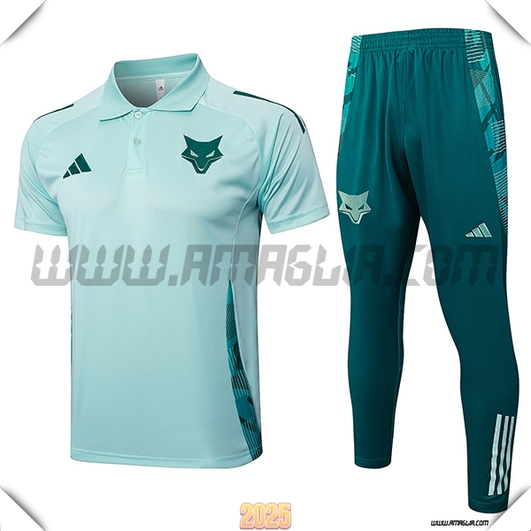 Kit Maglia Polo Cruzeiro Verde 2025 2026