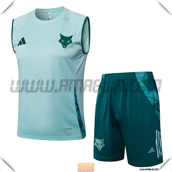 Kit Canotta Allenamento Cruzeiro Verde 2025 2026 -02
