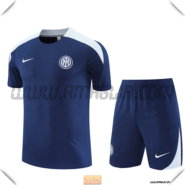 Kit Maglia Allenamento Inter Milan Blu Reale 2025 2026