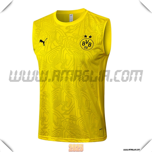 Canotta Allenamento Dortmund Giallo 2025 2026