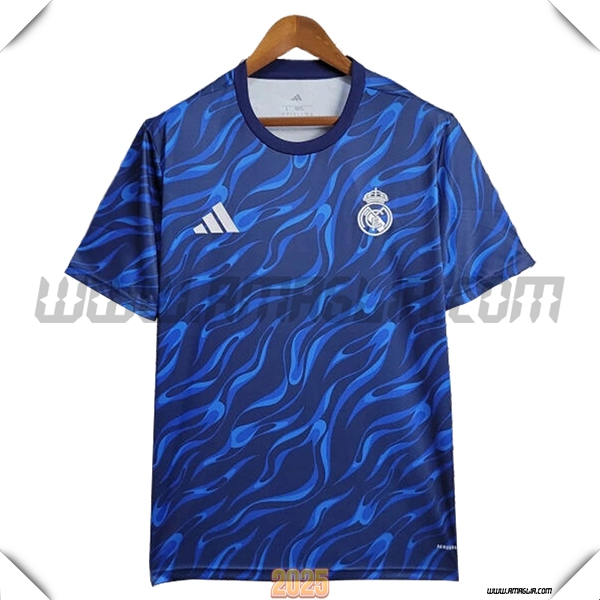 T Shirt Allenamento Real Madrid Blu 2025 2026
