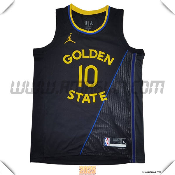Maglia Golden State Warriors (BUTLER III #10) 2024/25 Nero/Giallo