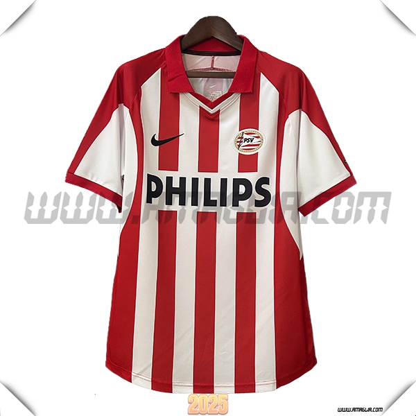 Prima Maglia Calcio PSV Eindhoven Retro 2000/2001