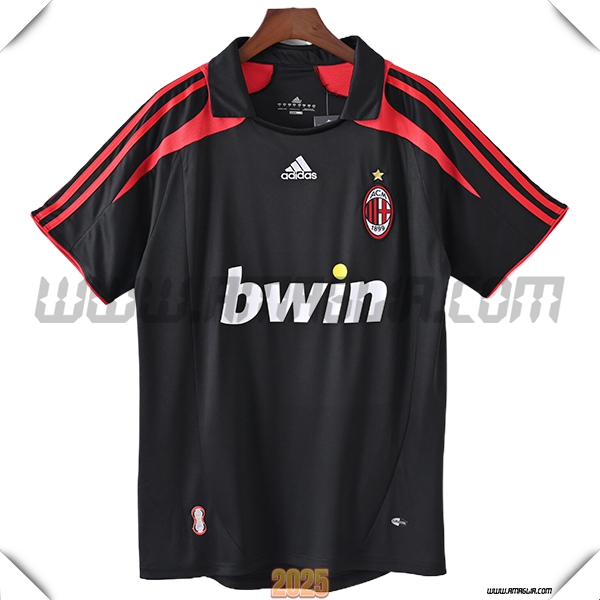 Seconda Maglia Calcio AC Milan Retro 2007/2008