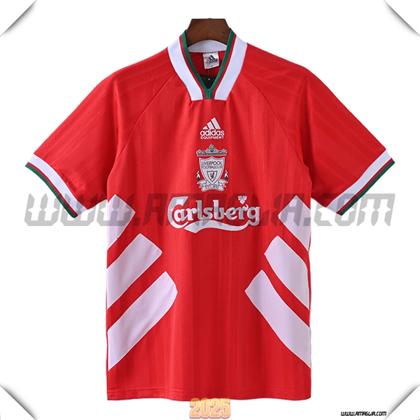 Prima Maglia Calcio FC Liverpool Retro 1993/1995
