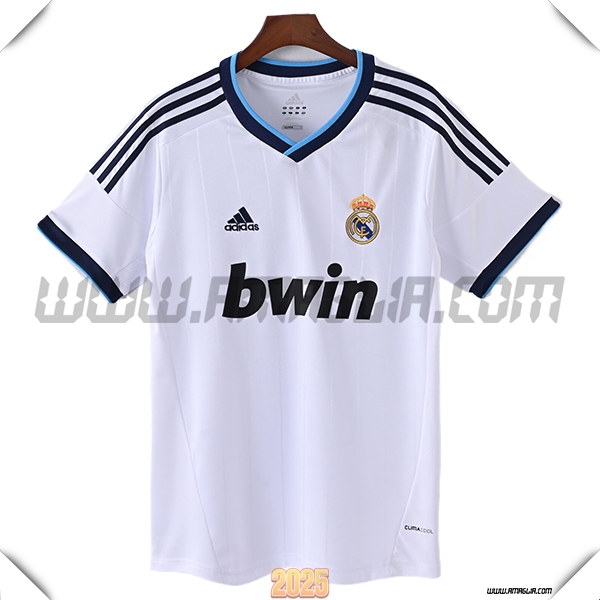 Prima Maglia Calcio Real Madrid Retro 2012/2013