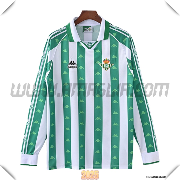 Prima Maglia Retro Real Betis Maniche lunghe 1991/1993