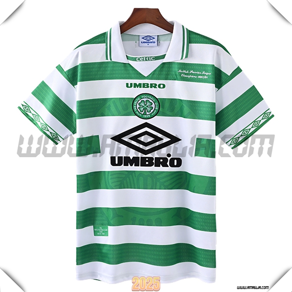 Prima Maglia Calcio Celtic FC Retro 1997/1999