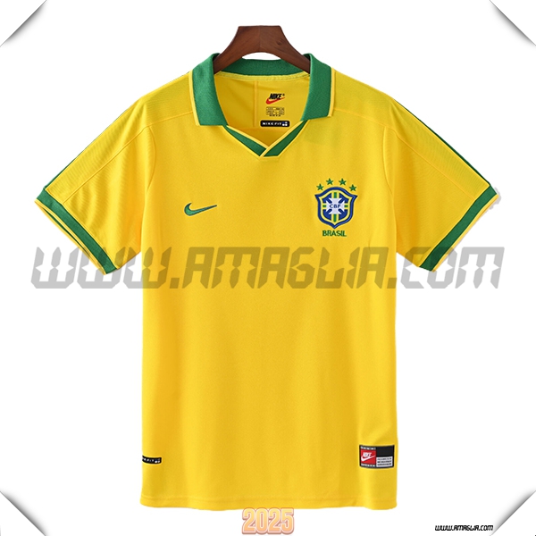 Prima Maglia Calcio Brasile Retro 1997
