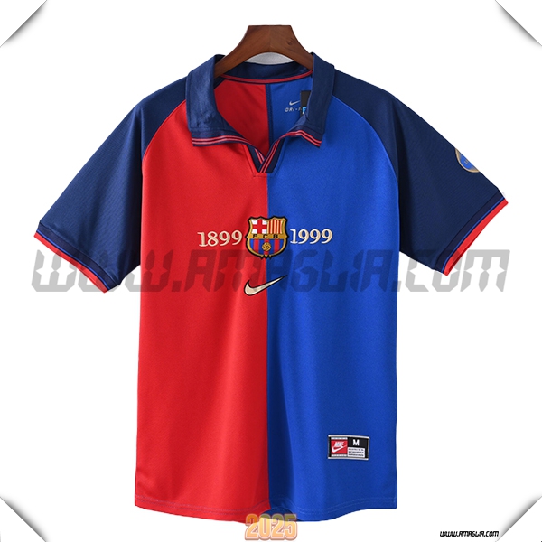 Prima Maglia Calcio FC Barcellona Retro 1899/1999