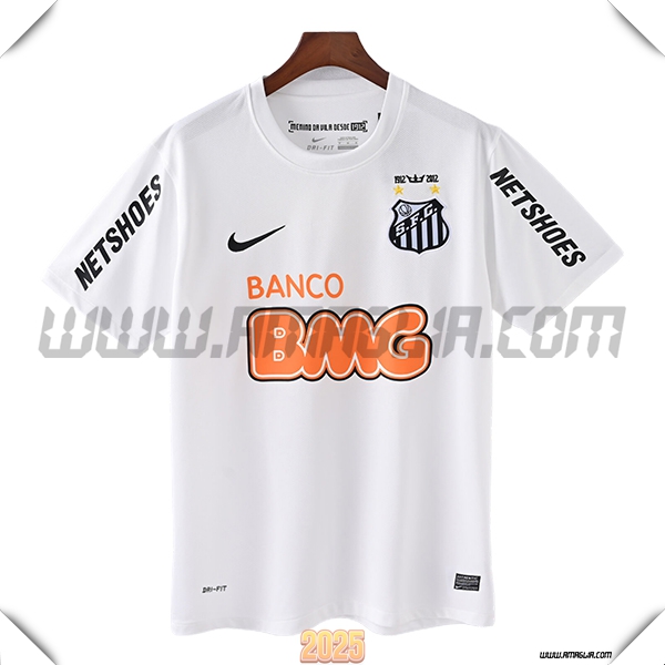 Prima Maglia Calcio Santos Retro 2013/2014