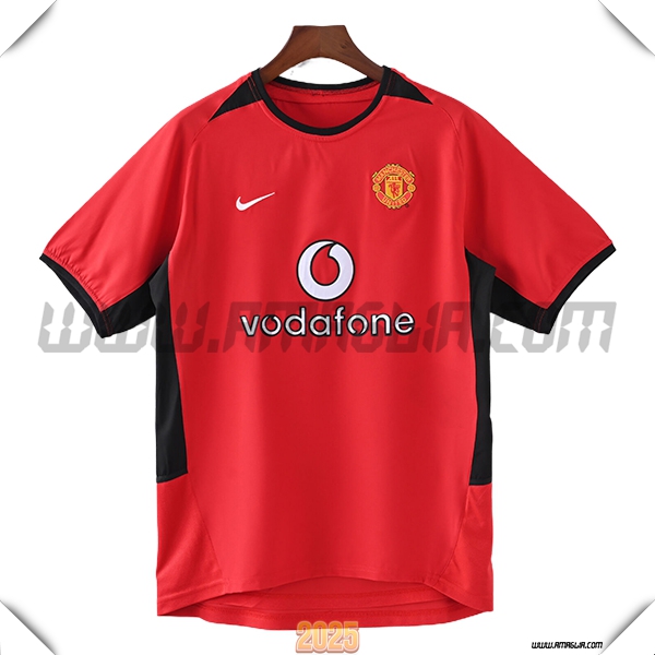 Prima Maglia Calcio Manchester United Retro 2002/2003