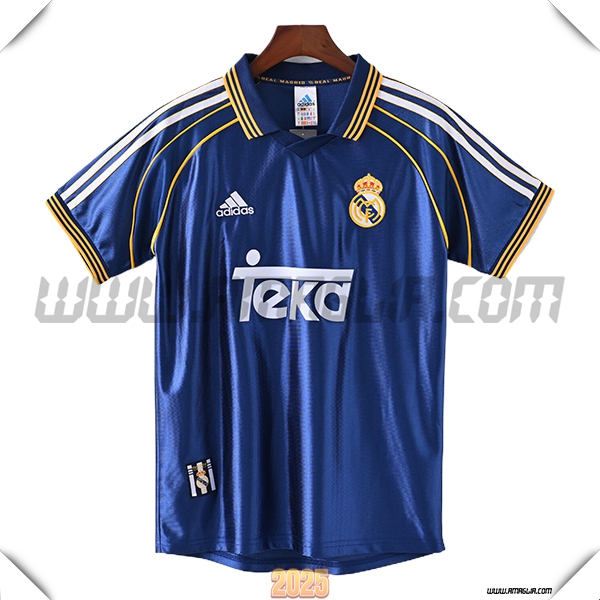 Seconda Maglia Calcio Real Madrid Retro 1998/2000