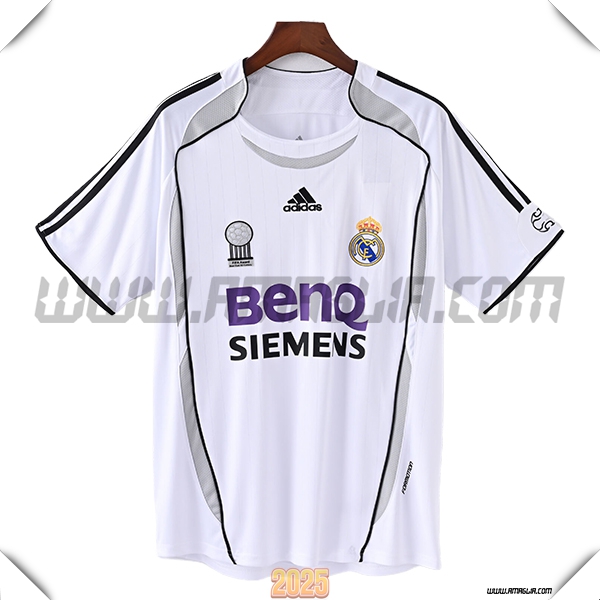 Seconda Maglia Calcio Real Madrid Retro 2006/2007
