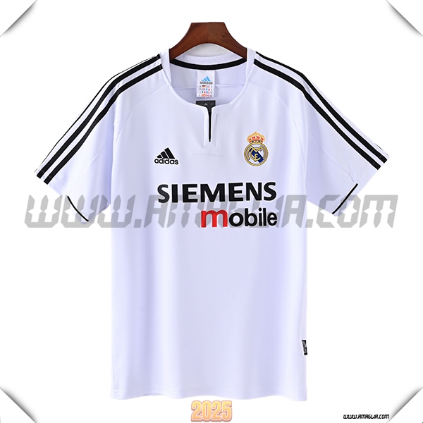 Prima Maglia Calcio Real Madrid Retro 2003/2004