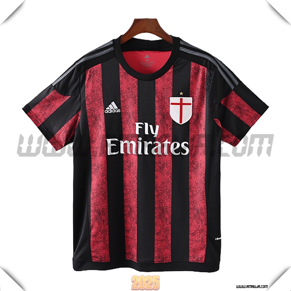 Prima Maglia Calcio AC Milan Retro 2015/2016