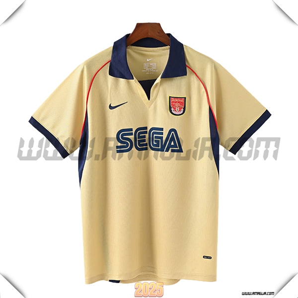 Seconda Maglia Calcio Arsenal Retro 2001/2002
