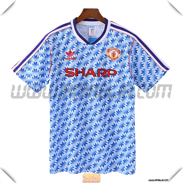 Seconda Maglia Calcio Manchester United Retro 1990/1992