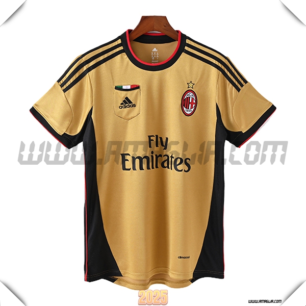 Seconda Maglia Calcio AC Milan Retro 2013/2014