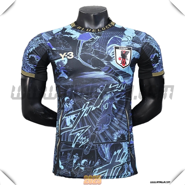 Maglia Squadra Giappone Edizione Speciale 2025 2026 Blu marino