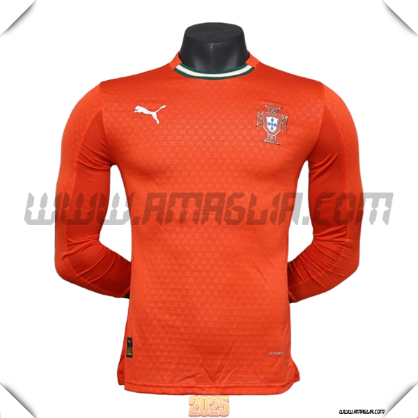 Nuovo Maglia Squadra Portugal Maniche lunghe Prima 2025 2026