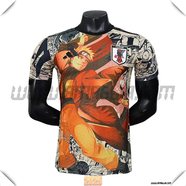 Maglia Squadra Giappone Edizione Speciale 2025 2026 Arancia