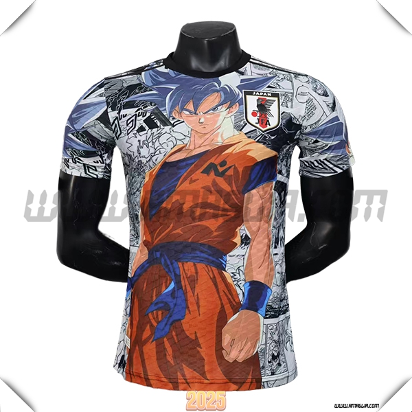 Maglia Squadra Giappone Edizione Speciale 2025 2026 Bianco