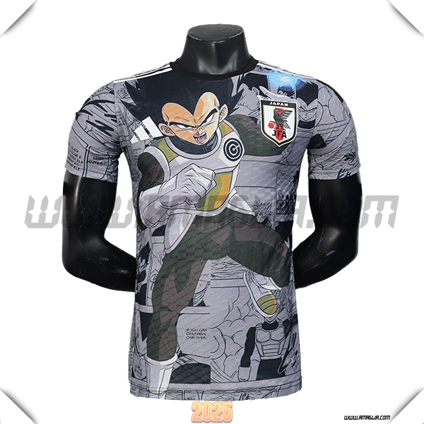 Maglia Squadra Giappone Edizione Speciale 2025 2026 Grigio