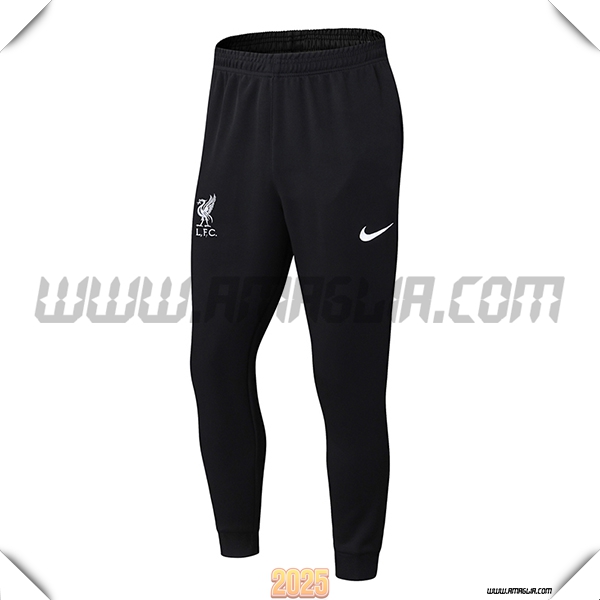 Pantaloni Allenamento FC Liverpool Nero 2025 2026