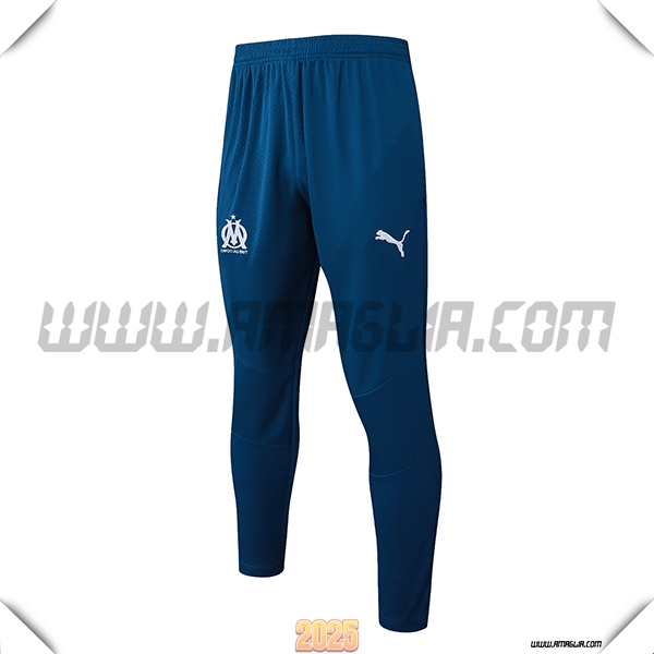 Pantaloni Allenamento Marsiglia Blu 2025 2026