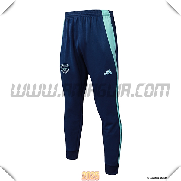 Pantaloni Allenamento Arsenal Blu/Verde 2025 2026