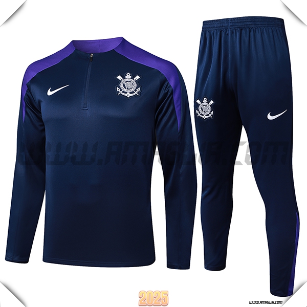 Tuta Calcio Corinthians Blu Reale 2025 2026