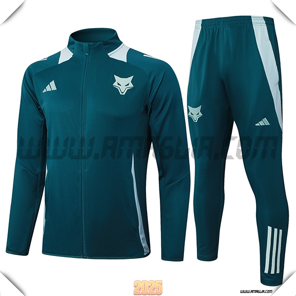 Tuta Calcio Giacca Cruzeiro Verde 2025 2026 -02