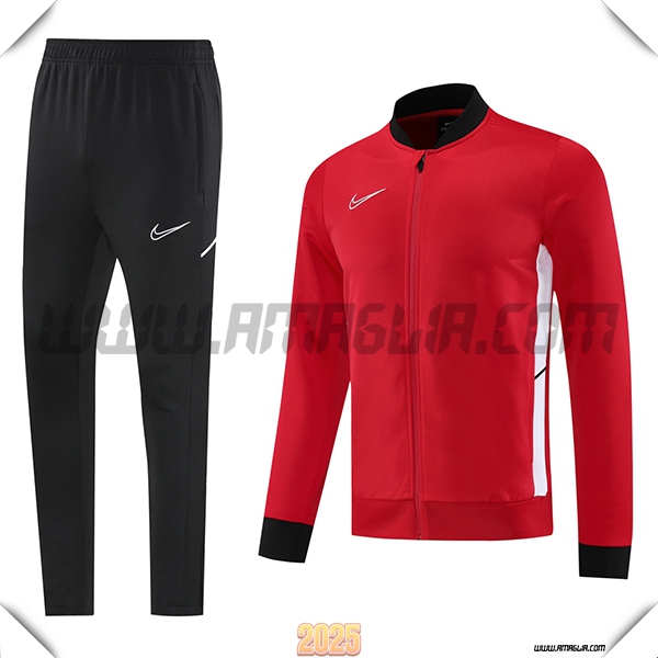 Tuta Calcio Giacca Nike Rosso 2025 2026