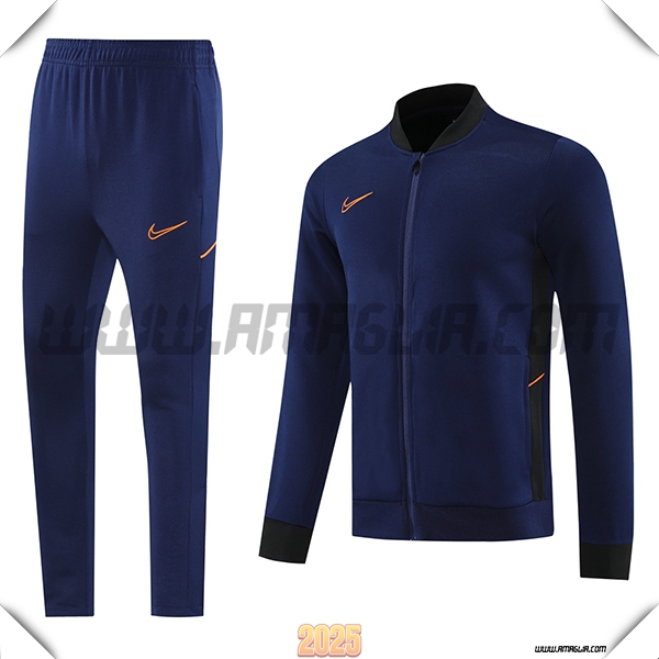 Tuta Calcio Giacca Nike Blu Reale 2025 2026