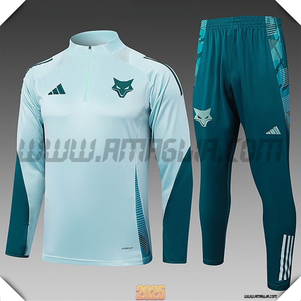 Tuta Calcio Cruzeiro Bambino Verde 2025 2026