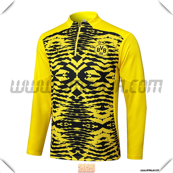 Felpa Allenamento Dortmund BVB Giallo/Nero 2025 2026